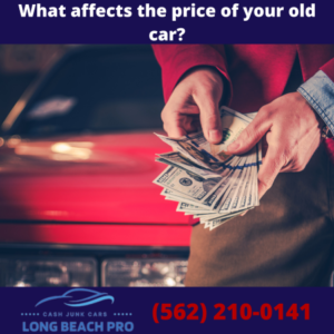 What affects the price of your old car