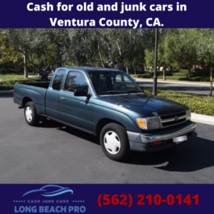 Cash for old and junk cars in Ventura County, CA.